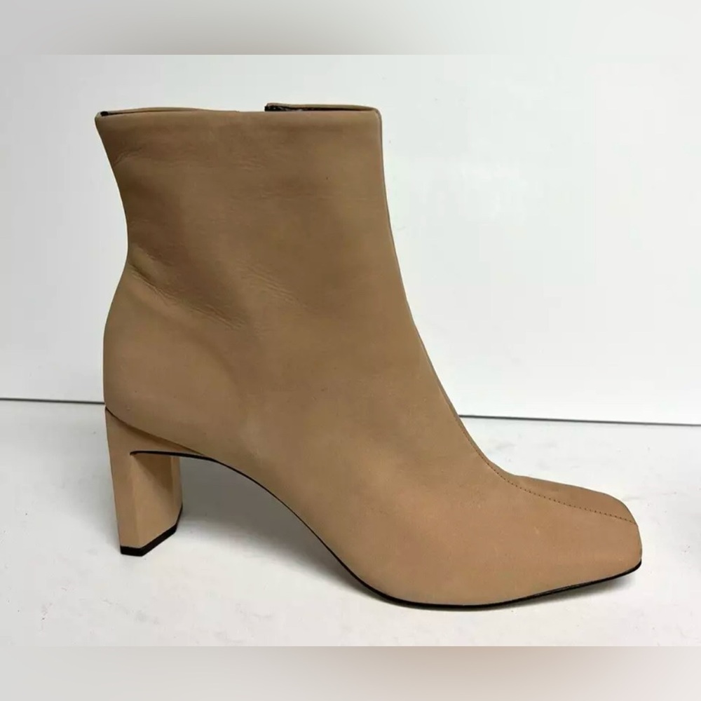 Massimo Matteo Womens Alyssa Nubuck Bootie Size 8 M-Scrapes